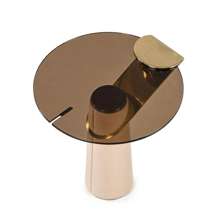 Custom-made Nordic Glass Coffee Table Modern Design Durable Hotel & Living Room Furniture