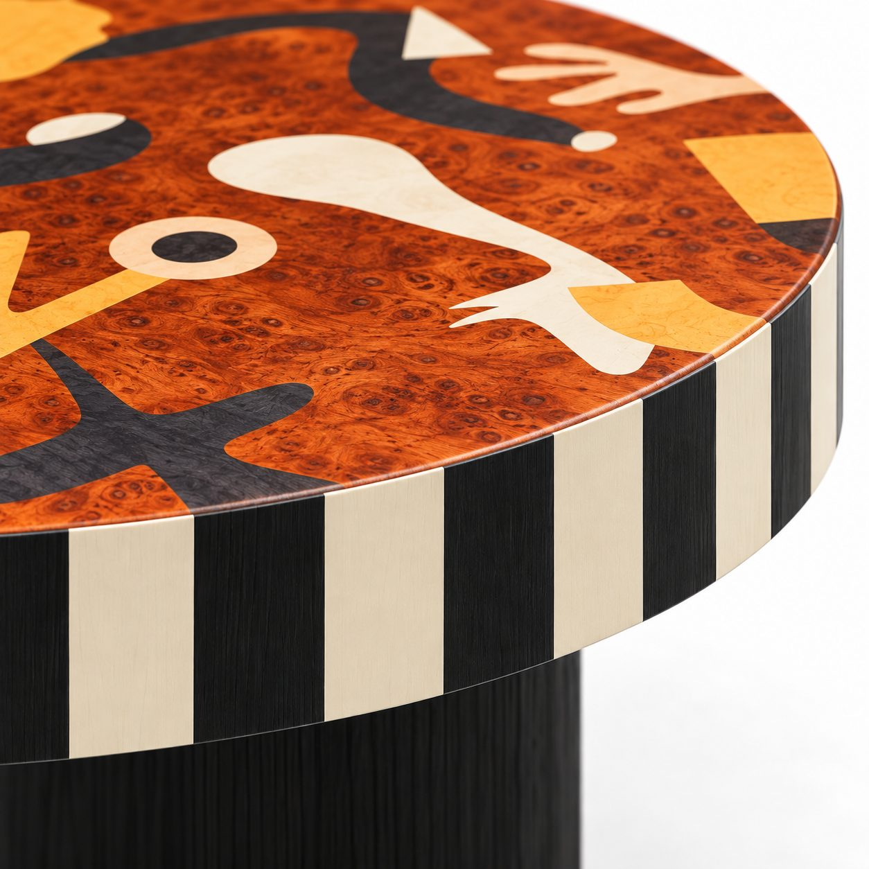 Medieval Style Designer Creative Coffee Table Mobile MDF Living Room Home Furniture High-grade