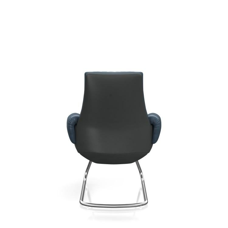 Executive Chair PU Leather Durable Construction Comfortable Ergonomic Design Modern Design Home Office Boss Chair