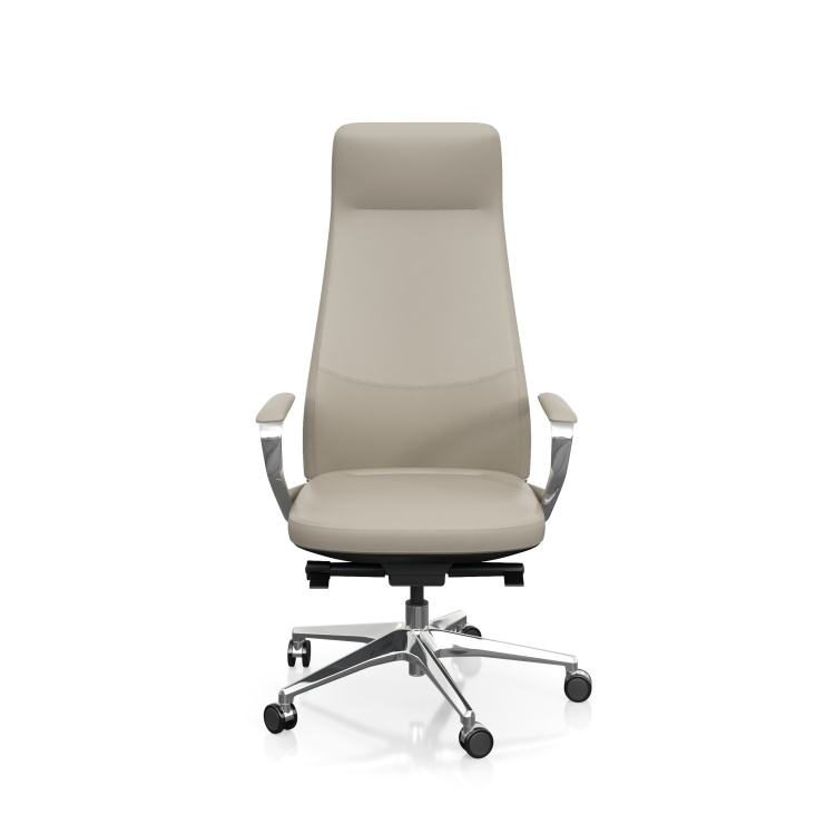High-back Executive Chair with Support 360-degree Swivel and Height Adjustment Functions Anti-fatigue Design for Work