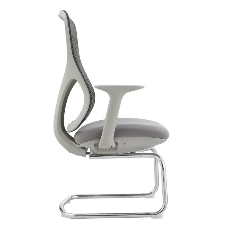 High Quality Modern Design Office Chair with Metal Base Nylon Material Economical Meeting Room Conference Chair