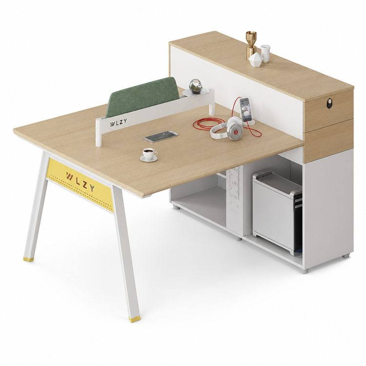 Modern Office Cubicle Workstation Work Computer Desk Luxury Executive Employee Staff Partition Table Furniture Set Wholesale