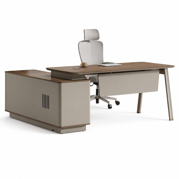 Modern Director Office Desk Furniture Easy Assembly and Durable Economically Searched
