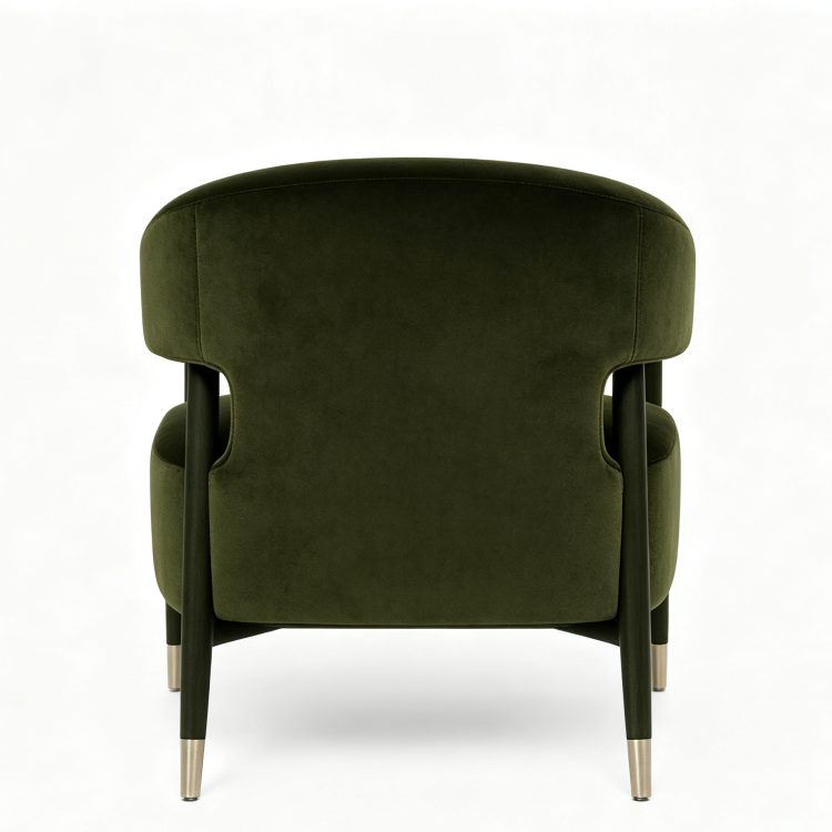 Modern Luxury Gold Metal Frame Armchair Soft Fabric Home Furniture for Living Room Bedroom Office Leisure Lounge