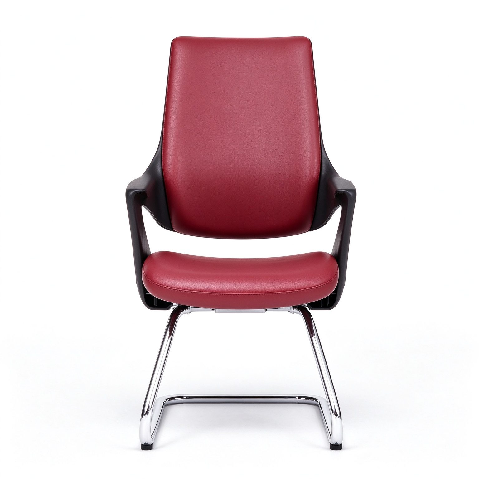 Modern Fashion Ergonomic Simple PU Leather Gray Adjustable High Black Swivel Comfortable Business Executive Office Chair Armrest