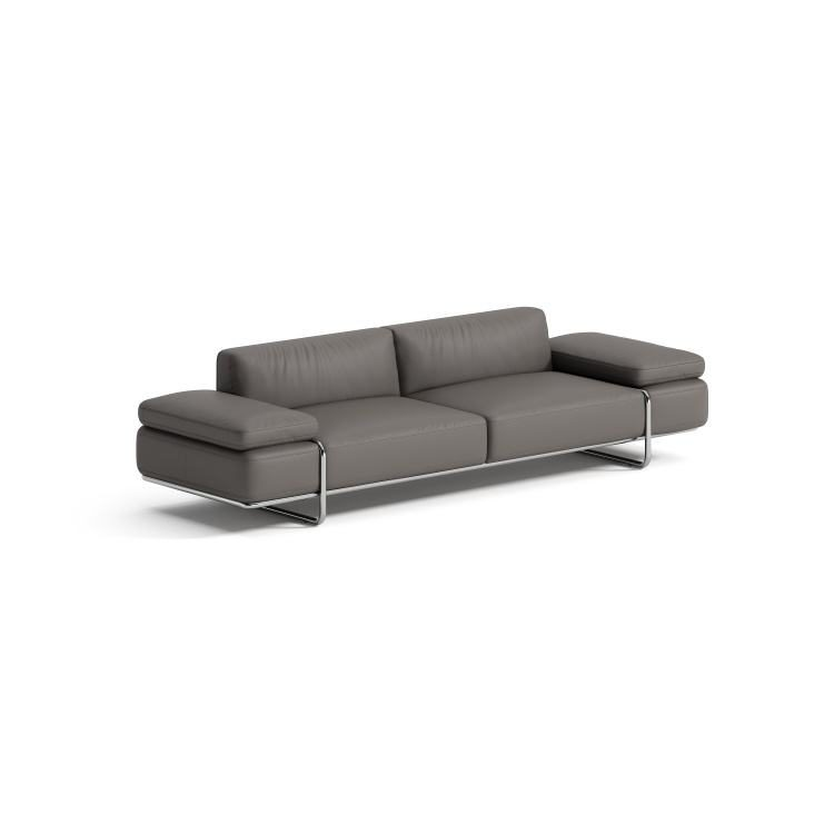 High-End Leather Office Sofa Set-Modern Design High Quality Wood Frame Living Room & Home Office Use