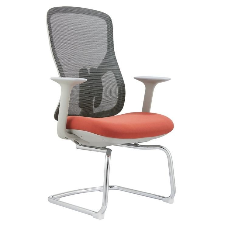Modern Ergonomic Adjustable Mesh Office Chair with Integrated Waist Pad-Wear-Resistant Breathable Nylon
