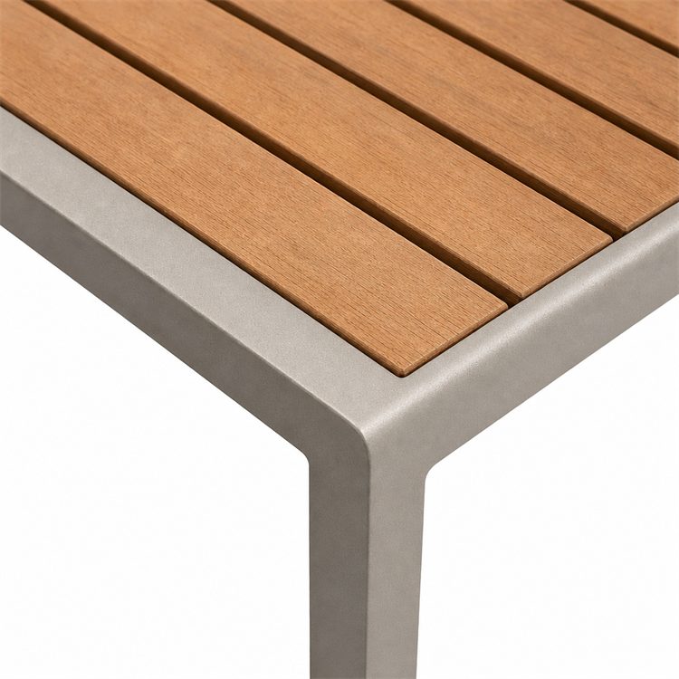 Wholesale Modern Durable Sun Lounge Chair Cushion WPC Patio Furniture Set for Outdoor Hotel Swimming Pool Beach Courtyard
